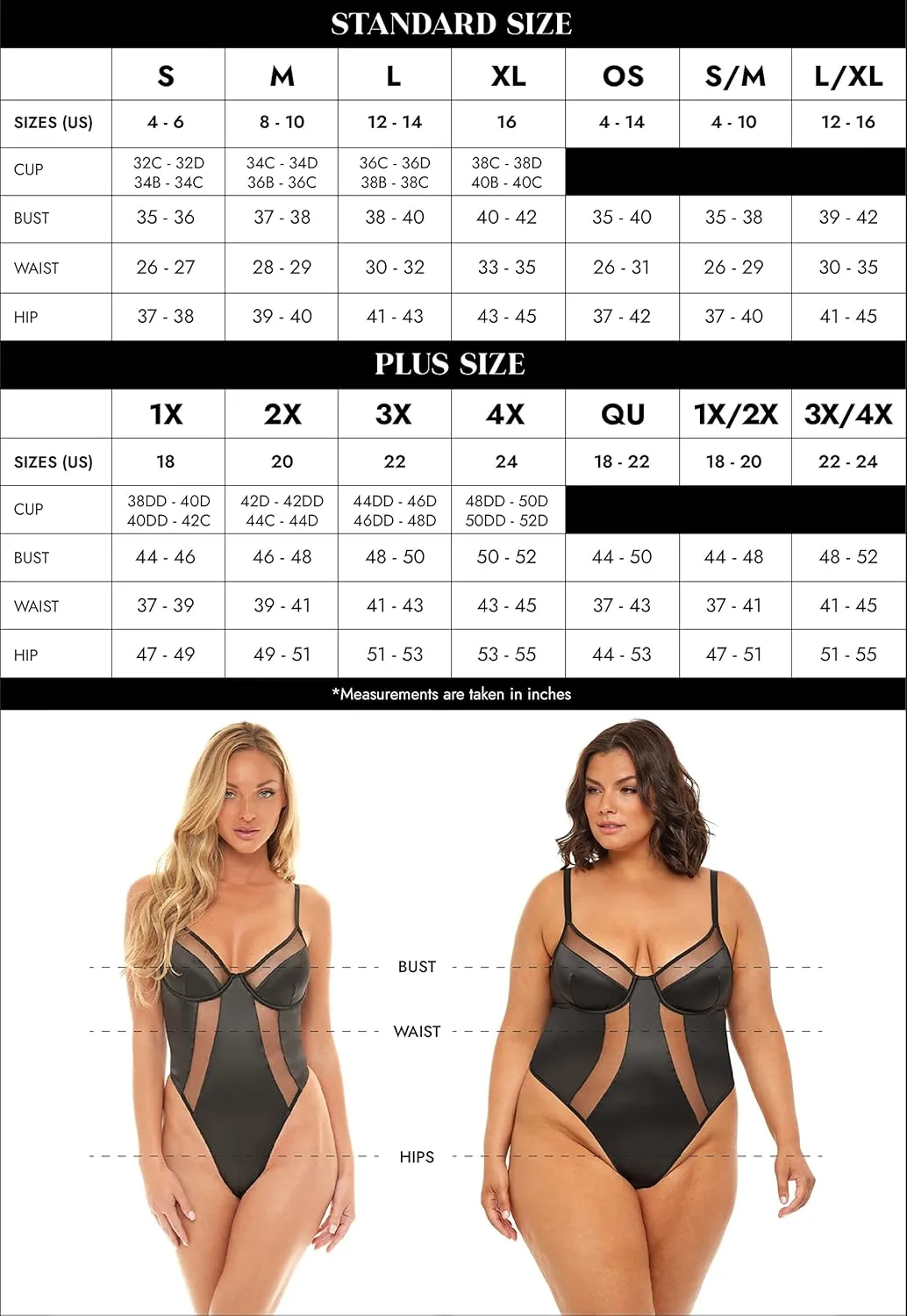 Fetish Harness Haven Plunge Teddy - RED