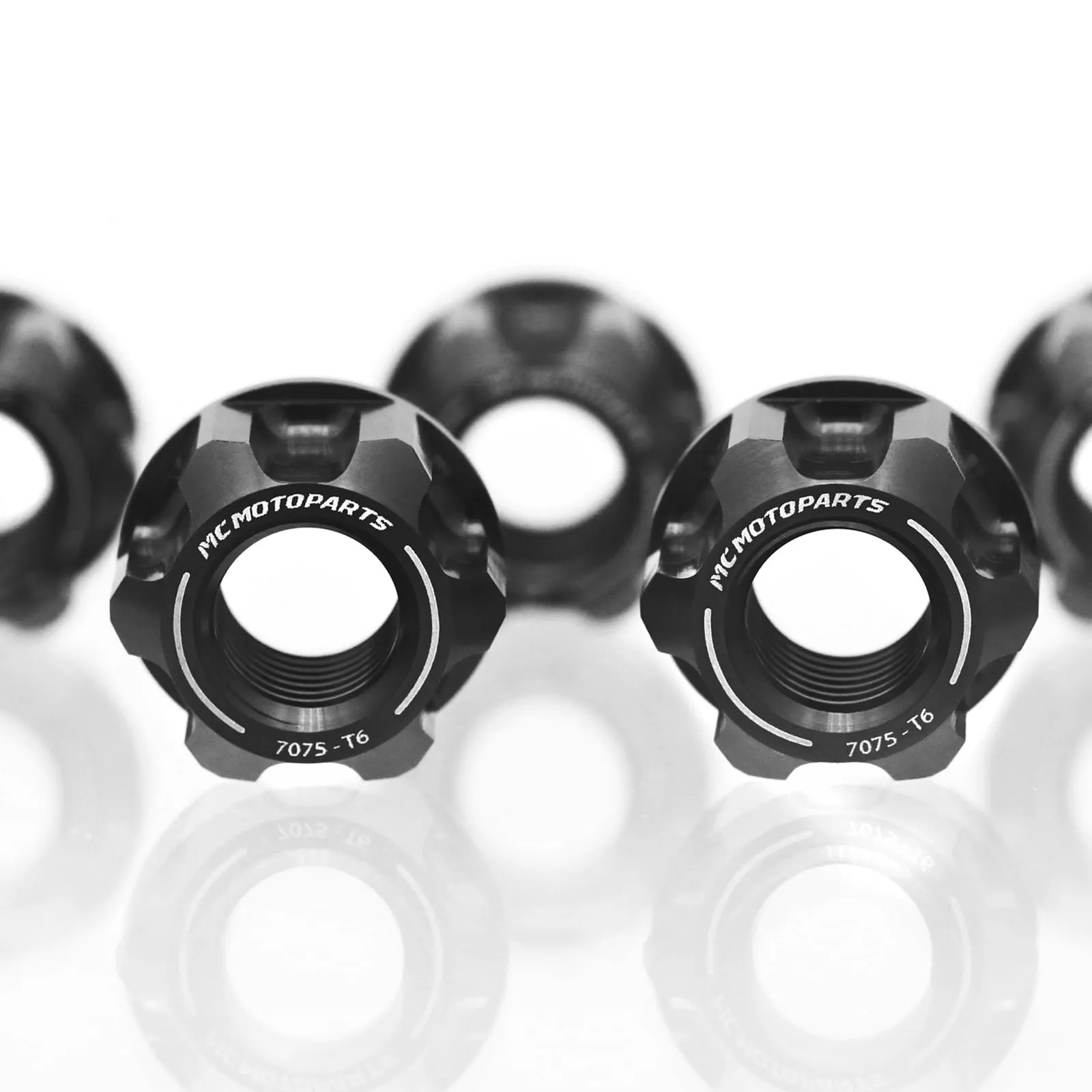 Fit Triumph Daytona 900 1200 Sprint 900 SPOKE6 Billet M12 Rear Sprocket Nuts