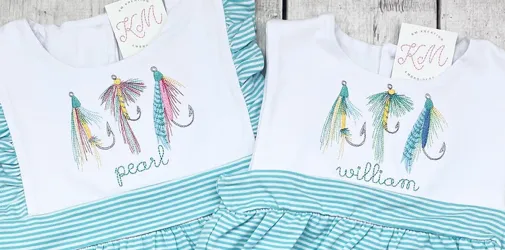 Fly Fish Appliqué**DESIGN ONLY**