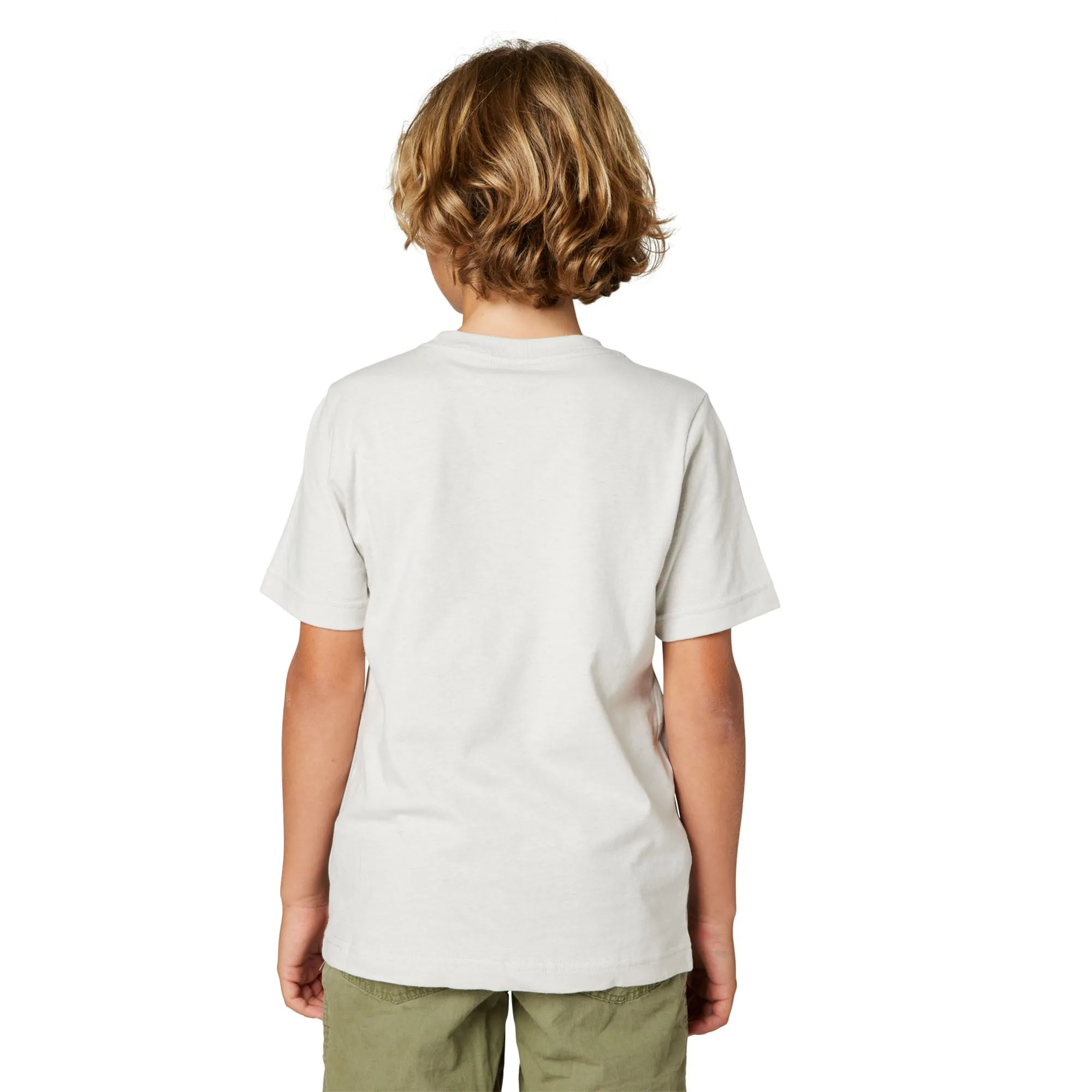 Fox Racing Youth Legacy Tee T-Shirt Light Grey