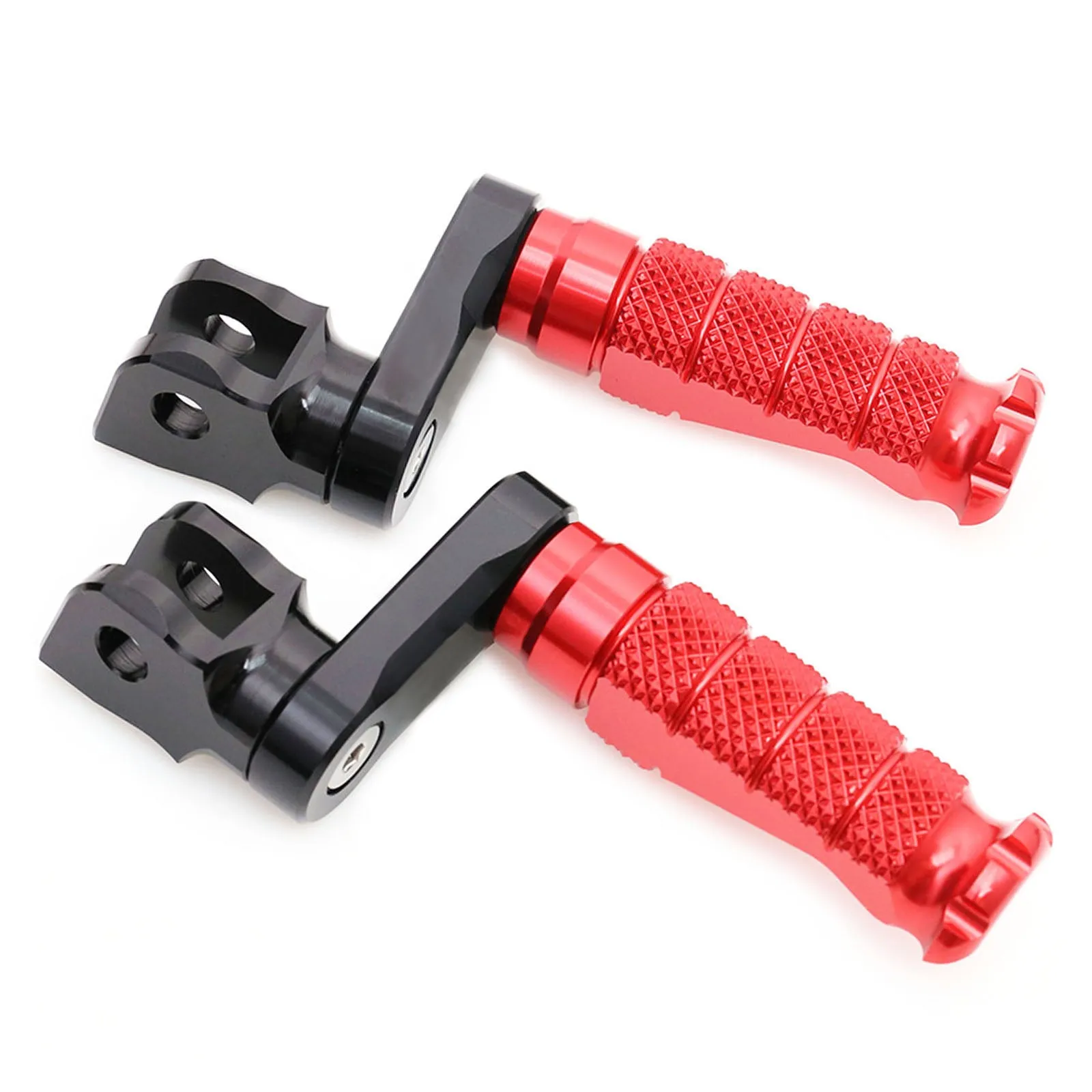 {Front}  Fits Triumph Daytona 675 Thruxton R R-FIGHT 40mm Adjustable Foot Pegs