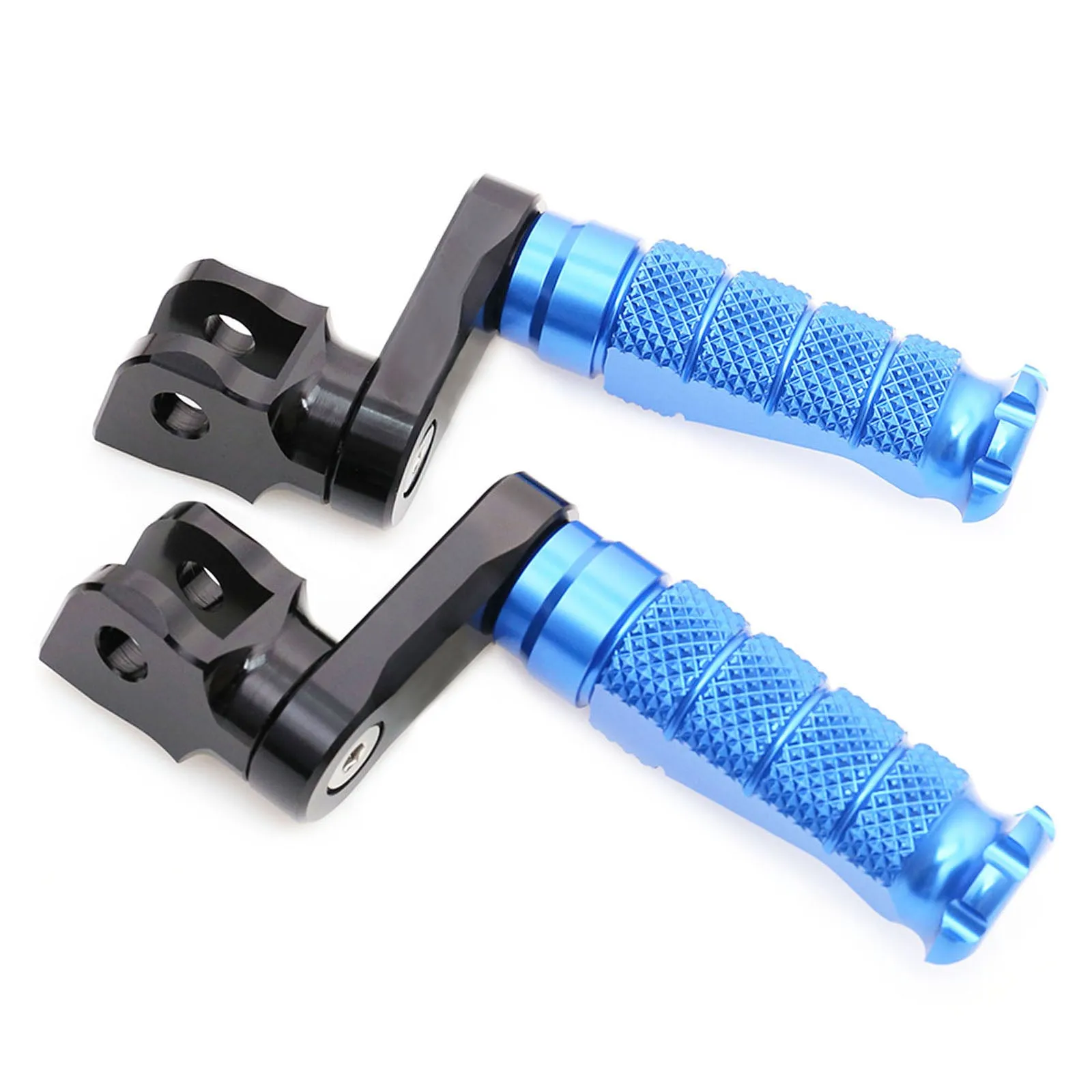 {Front}  Fits Triumph Daytona 675 Thruxton R R-FIGHT 40mm Adjustable Foot Pegs