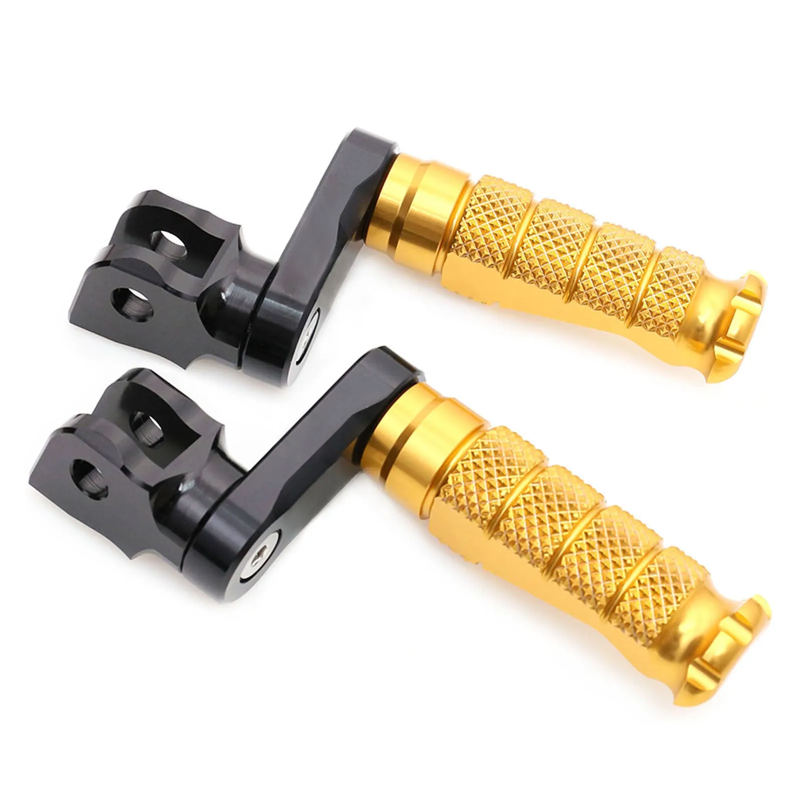 {Front}  Fits Triumph Daytona 675 Thruxton R R-FIGHT 40mm Adjustable Foot Pegs
