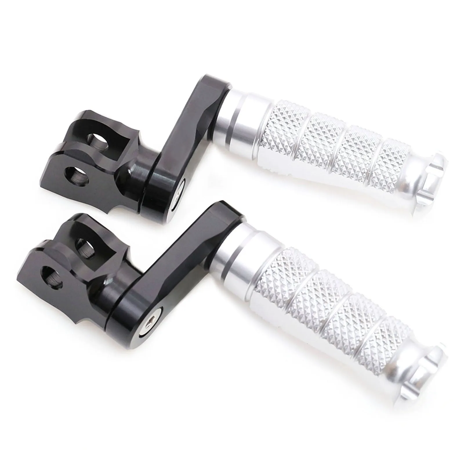 {Front}  Fits Triumph Daytona 675 Thruxton R R-FIGHT 40mm Adjustable Foot Pegs