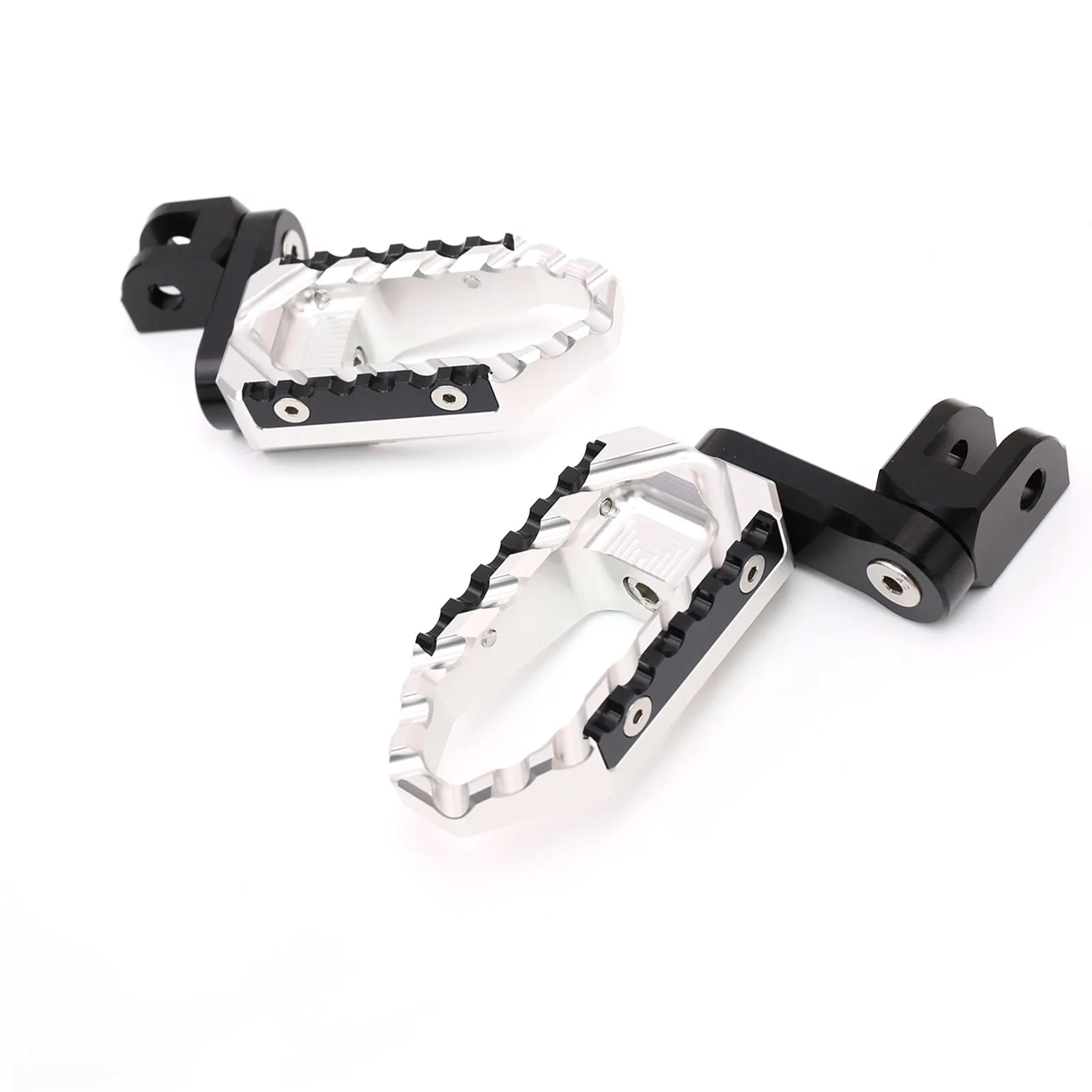 {Front}  Fits Triumph Speed Triple R Street Triple TRC Touring 40mm Adjustable Foot Pegs