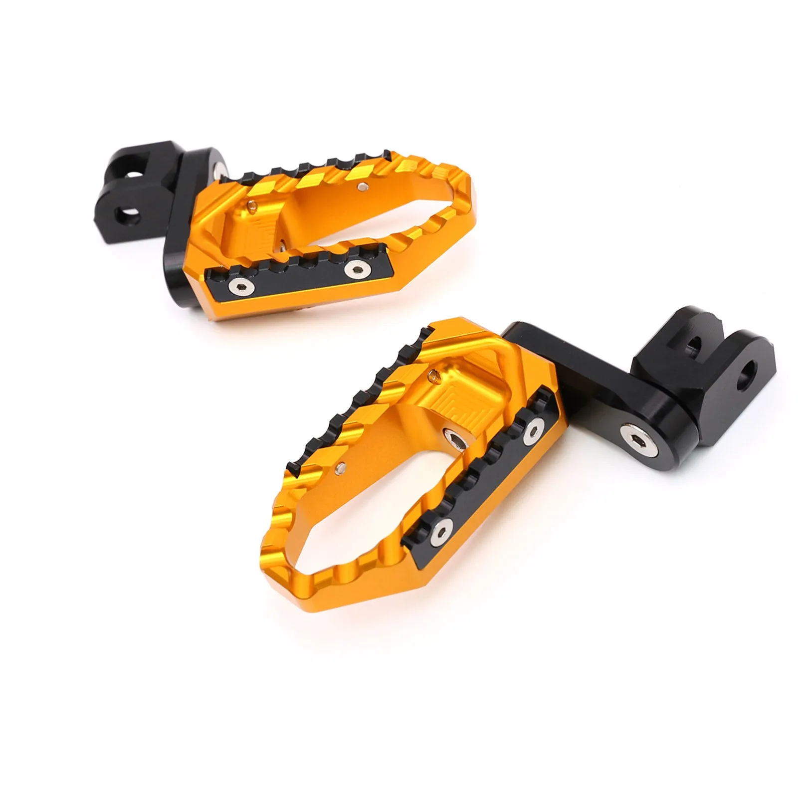 {Front}  Fits Triumph Speed Triple R Street Triple TRC Touring 40mm Adjustable Foot Pegs