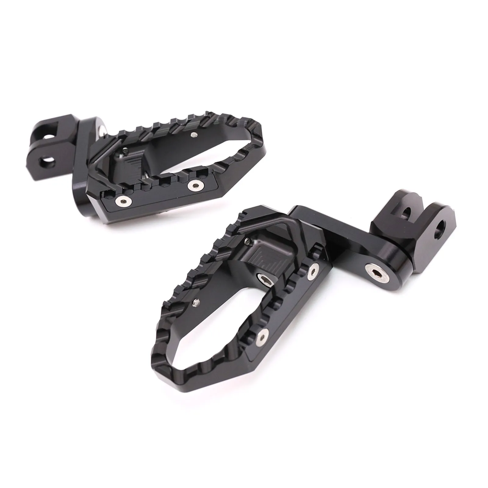 {Front}  Fits Triumph Speed Triple R Street Triple TRC Touring 40mm Adjustable Foot Pegs