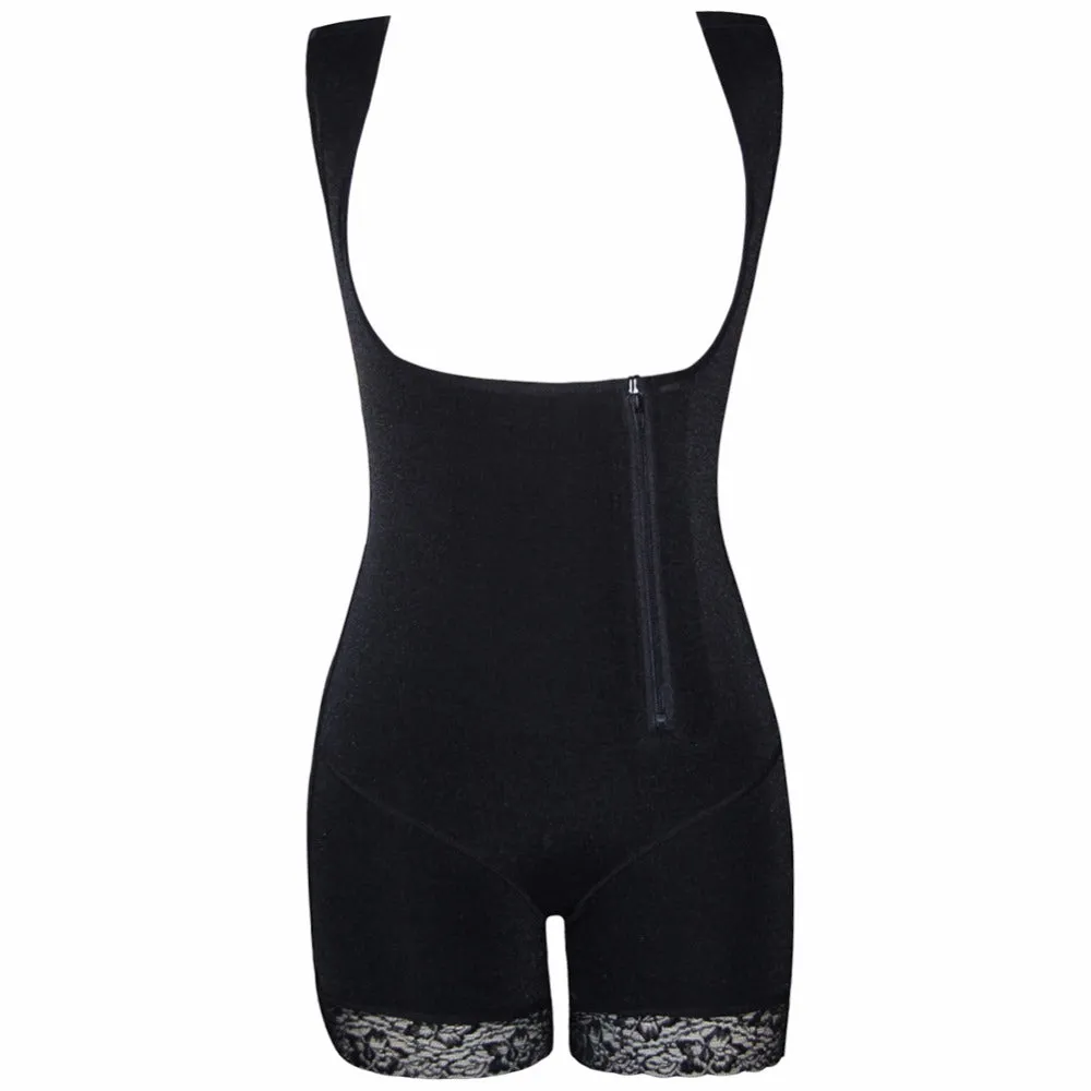 Full Body Shaper Shapewear Powernet Slimming Briefs Butt Lift Tummy Control Waist Trainer Plus Size