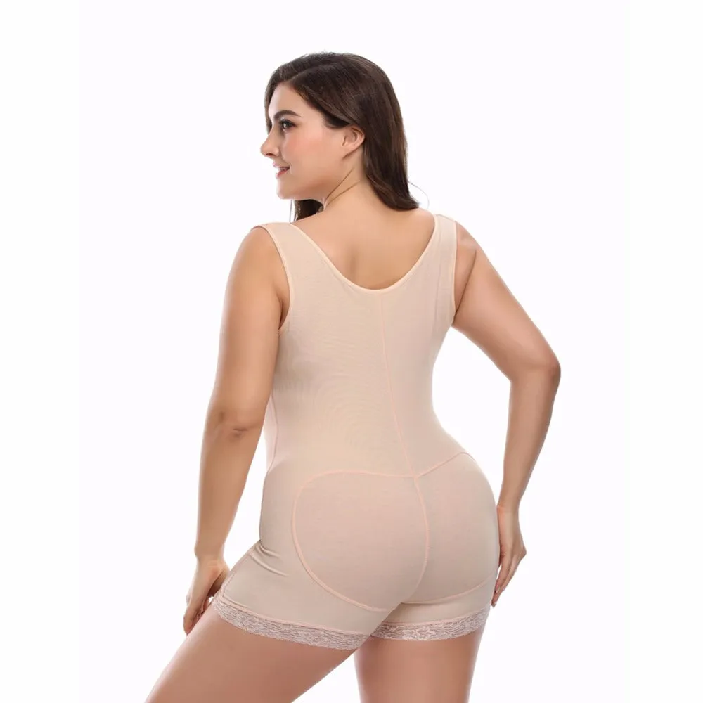 Full Body Shaper Shapewear Powernet Slimming Briefs Butt Lift Tummy Control Waist Trainer Plus Size