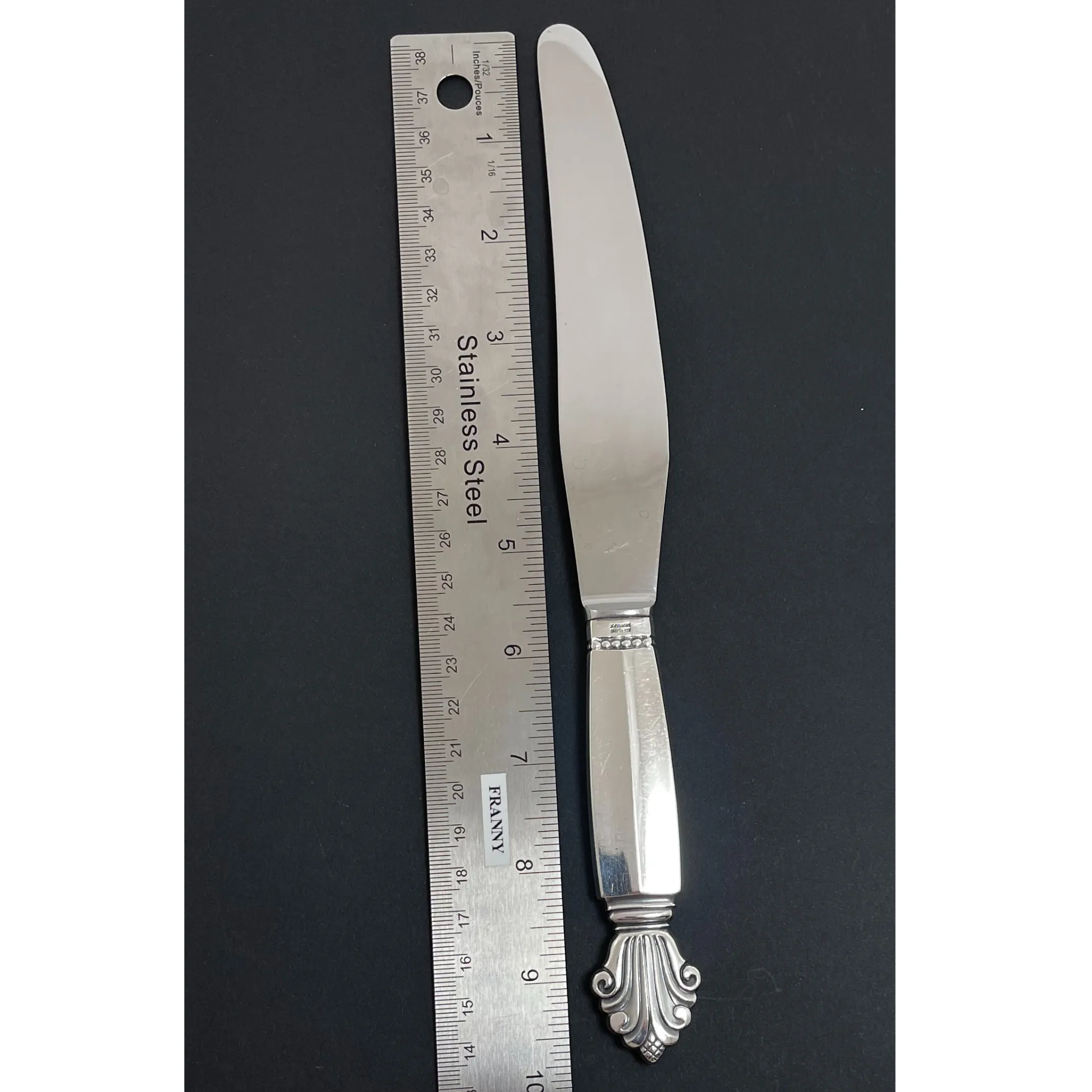 Georg Jensen Sterling Silver Acanthus Dinner Knife