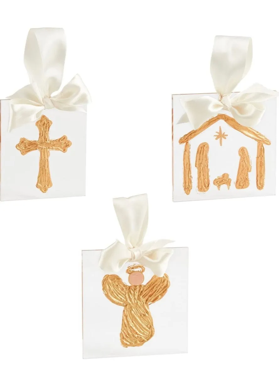 Golden Classics Ornaments