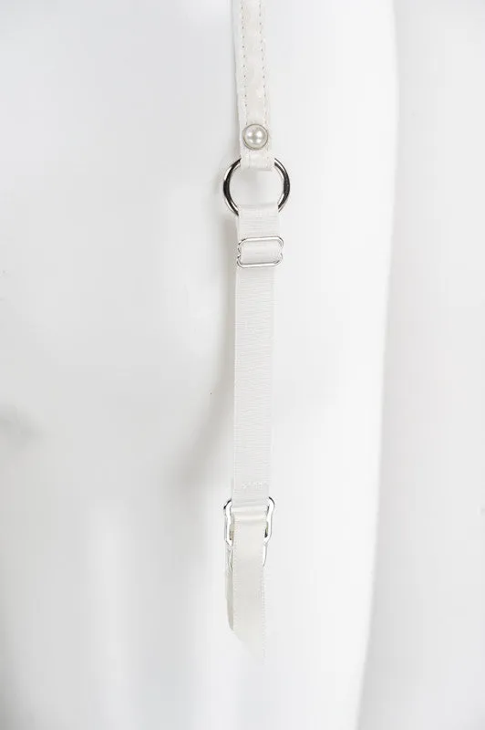 Ivory Garter Belt