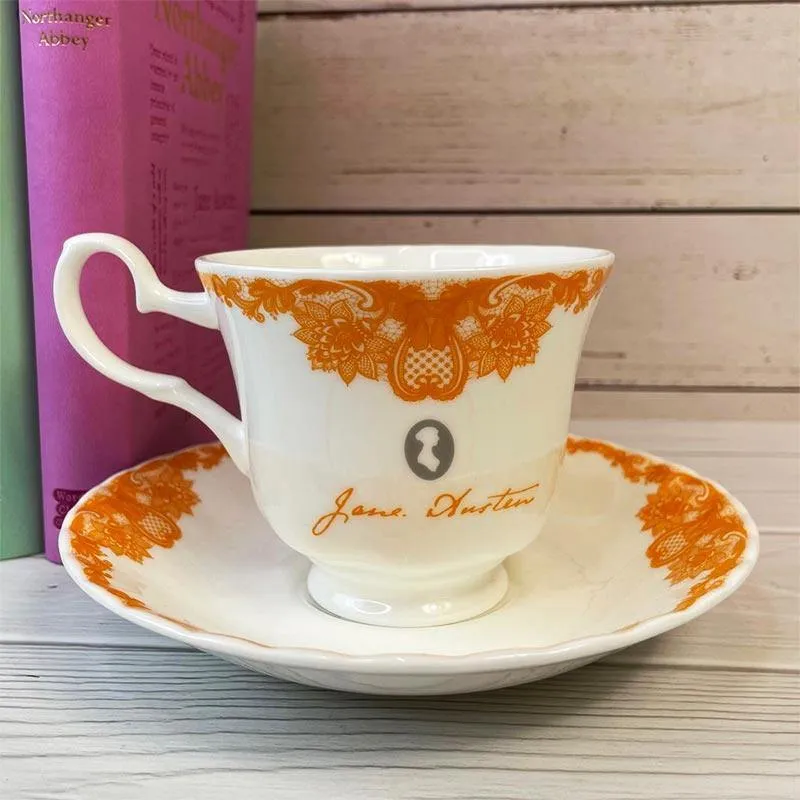 Jane Austen Sense And Sensibility Bone China Teacup And Saucer