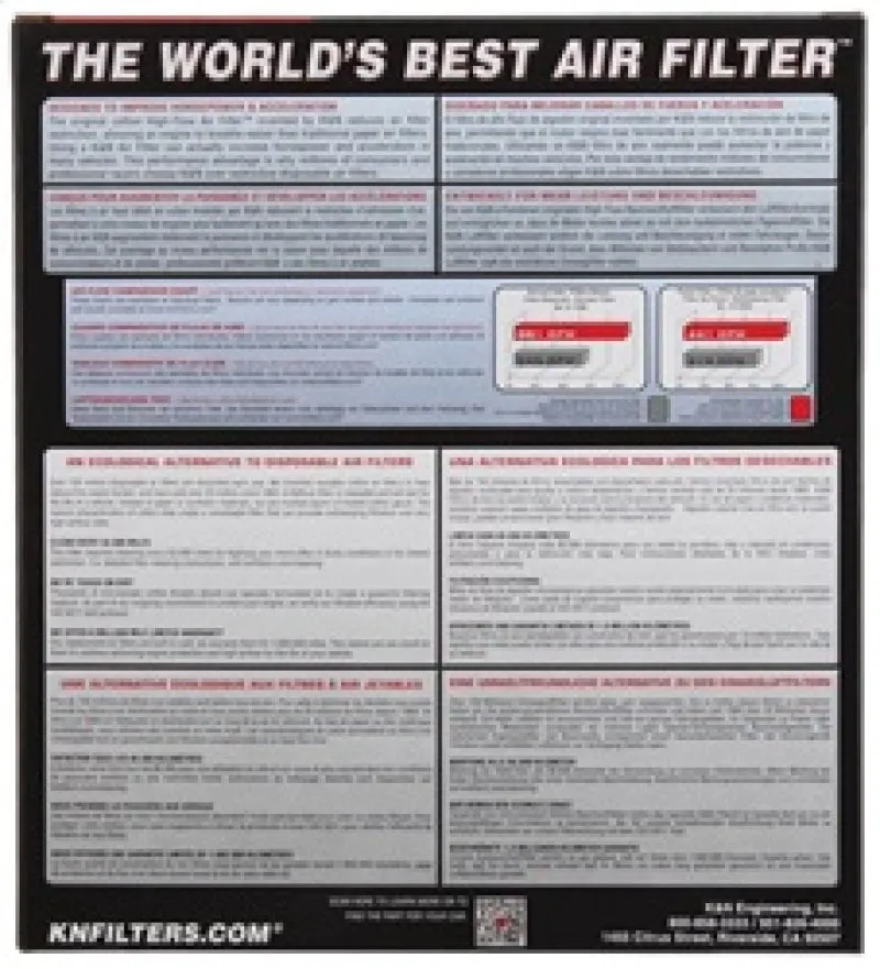 K&N 12-13 Triumph Tiger Explorer Replacememt Air Filter TB-1212