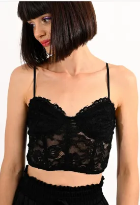 Lacy Bustier