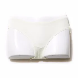 Laser Cut Brief Wave Edge Pantie - Yellow