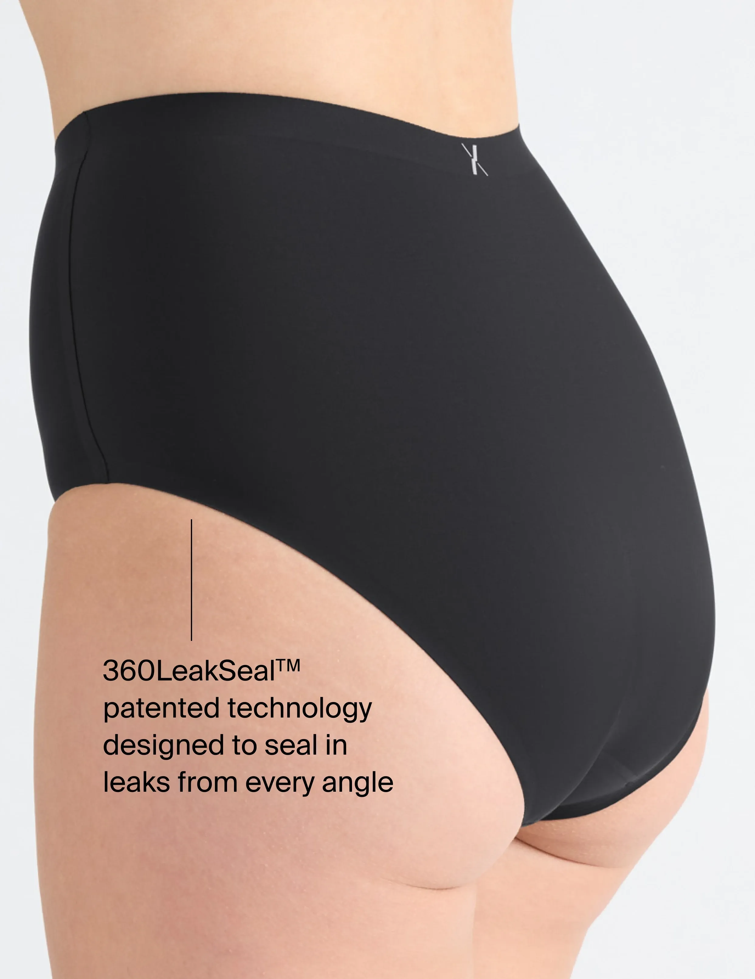 Leakproof UltraThin No-Show High Rise