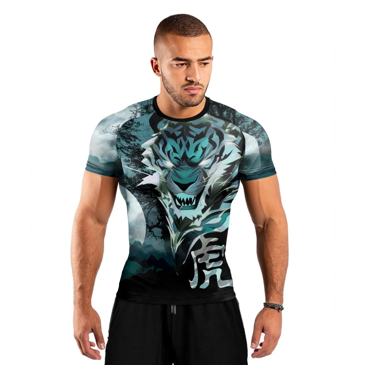 Legend Tiger Soul Short Sleeve Rash Guard