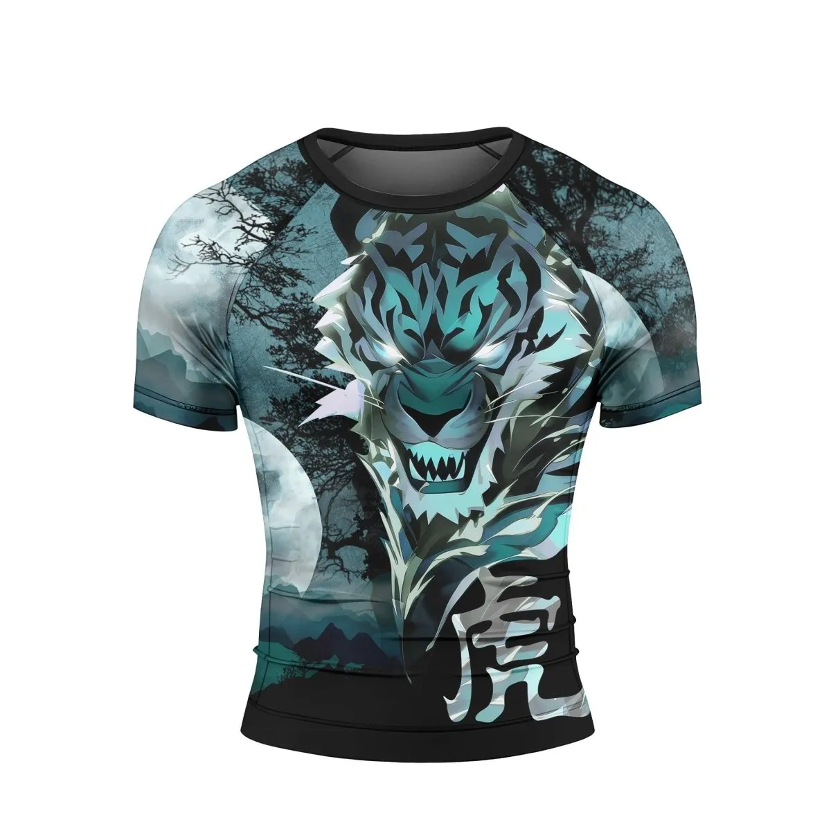 Legend Tiger Soul Short Sleeve Rash Guard