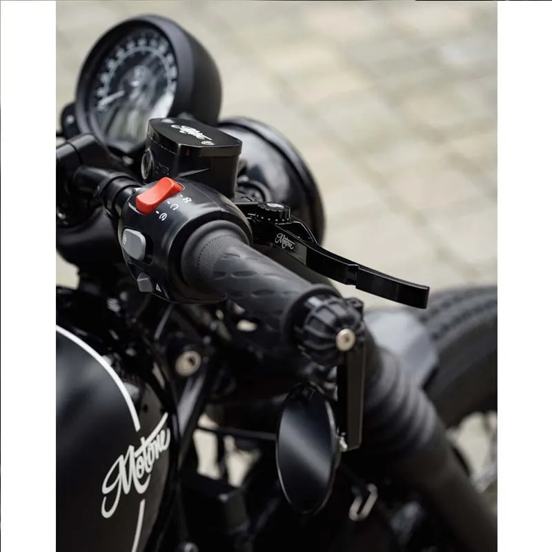 Leviers de Frein et d'Embrayage PIKE - Type R - (Triumph Twins)  | Motone Customs