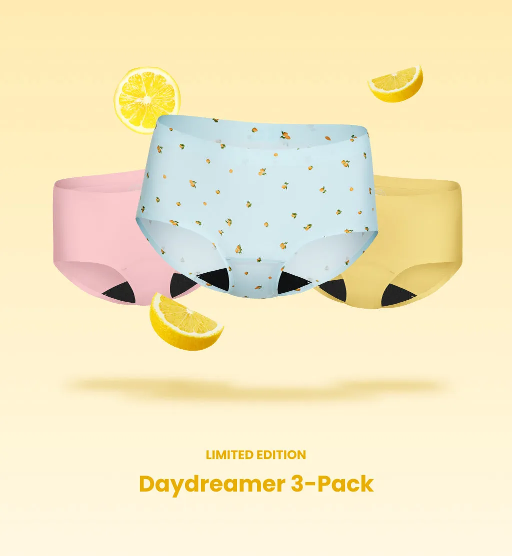 Light Leakproof No-Show Underwear Boyshort 3-Pack (4-Pack Item)