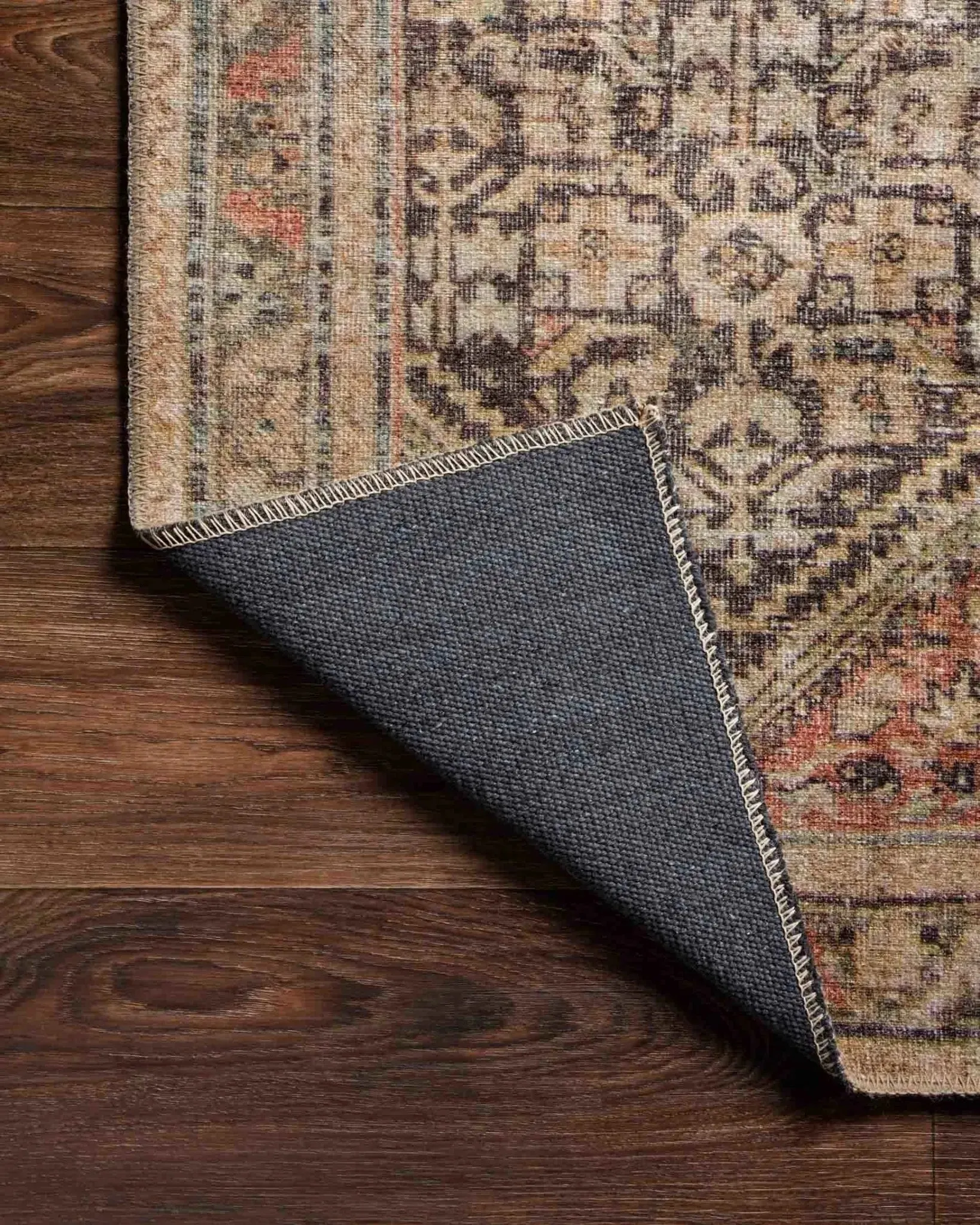 Loren LQ-17 Charcoal/Multi Rug