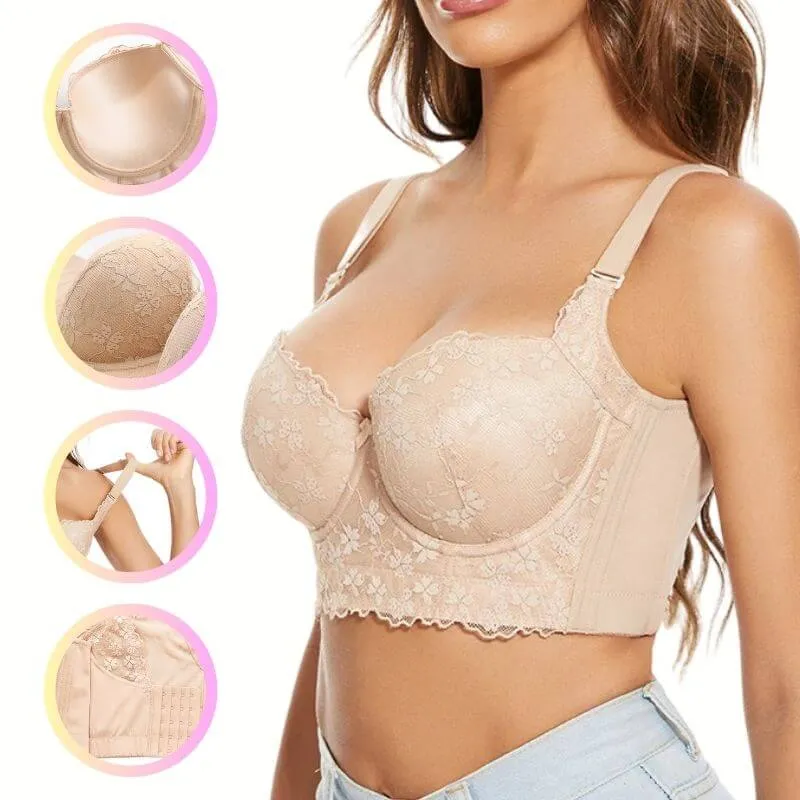 Magic Push Up Sexy Corset Underwire Bra