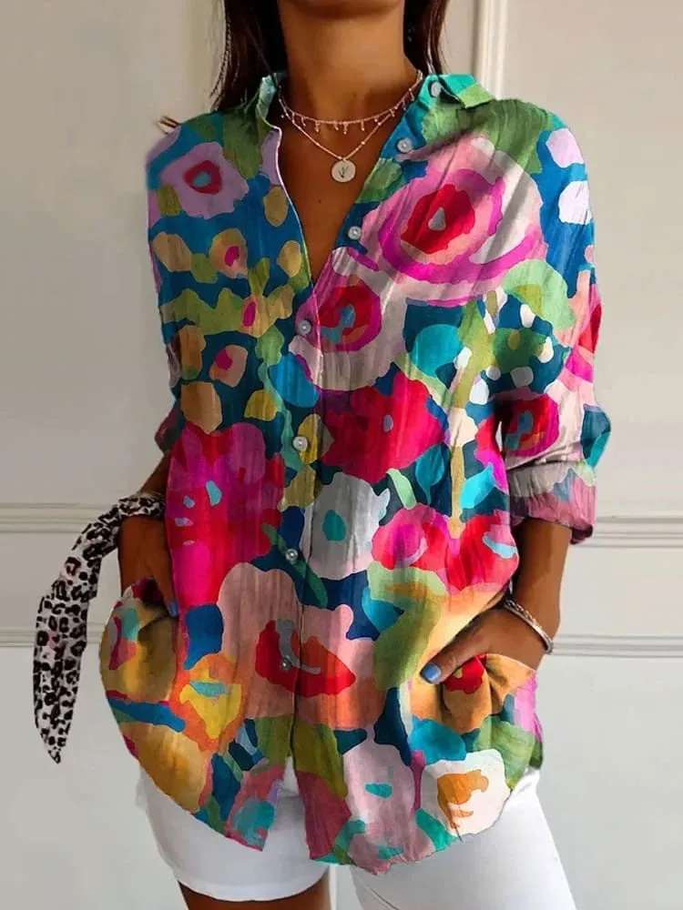 Mia | Timeless Pattern Blouse