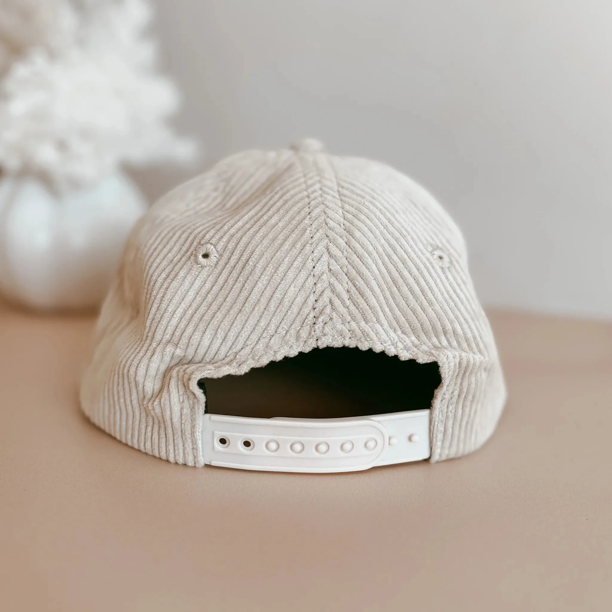 'Mini' Corduroy Curve Brim Hat