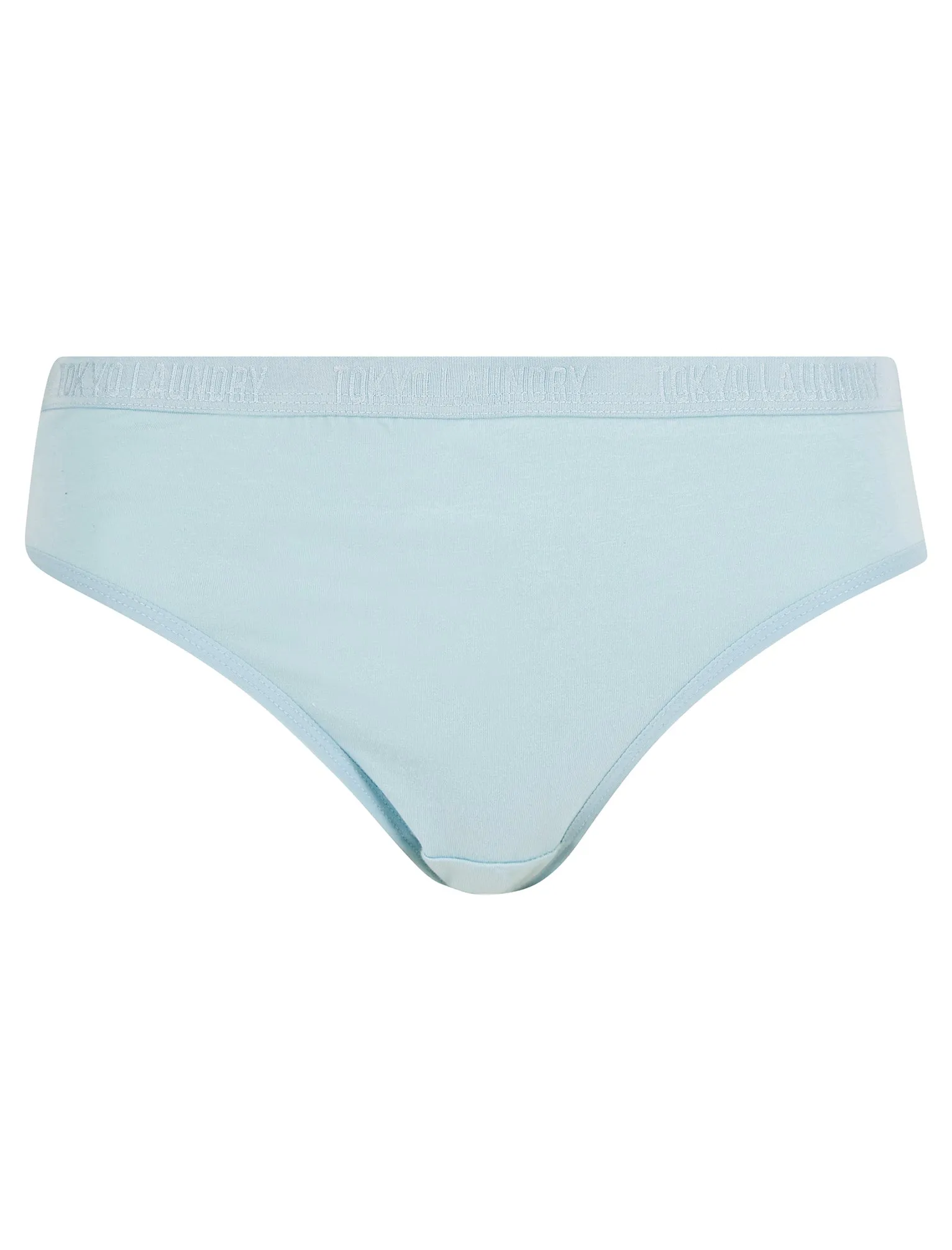 Nala (5 Pack) Cotton Assorted Briefs in Clear Sky / Jet Stream / Persian Jewel / Fern Green - Tokyo Laundry