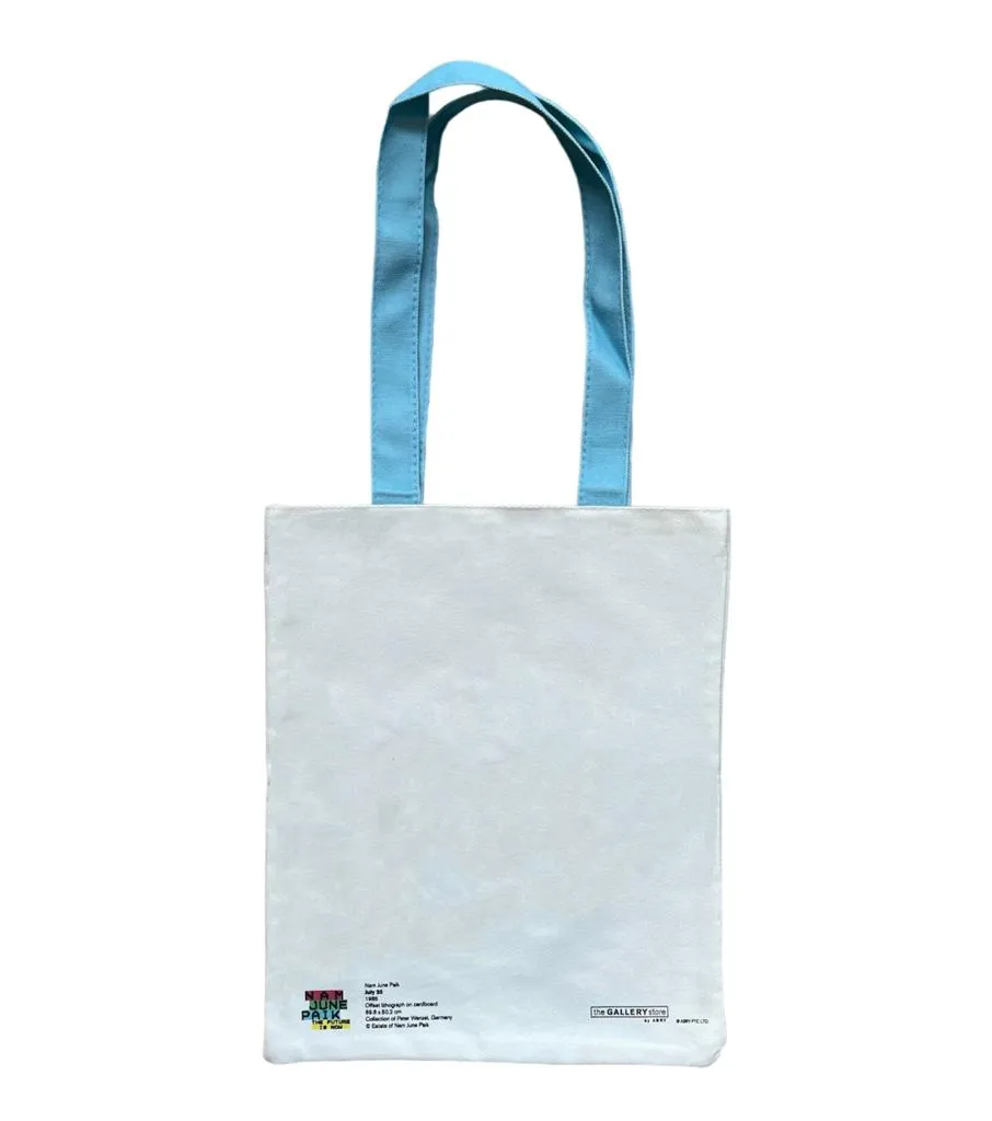 NAM JUNE PAIK JULY 20 TOTE BAG