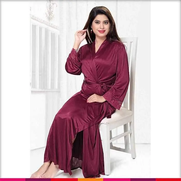 Nighty - FL-533 - Flourish 2 Piece Nightwear-OFF