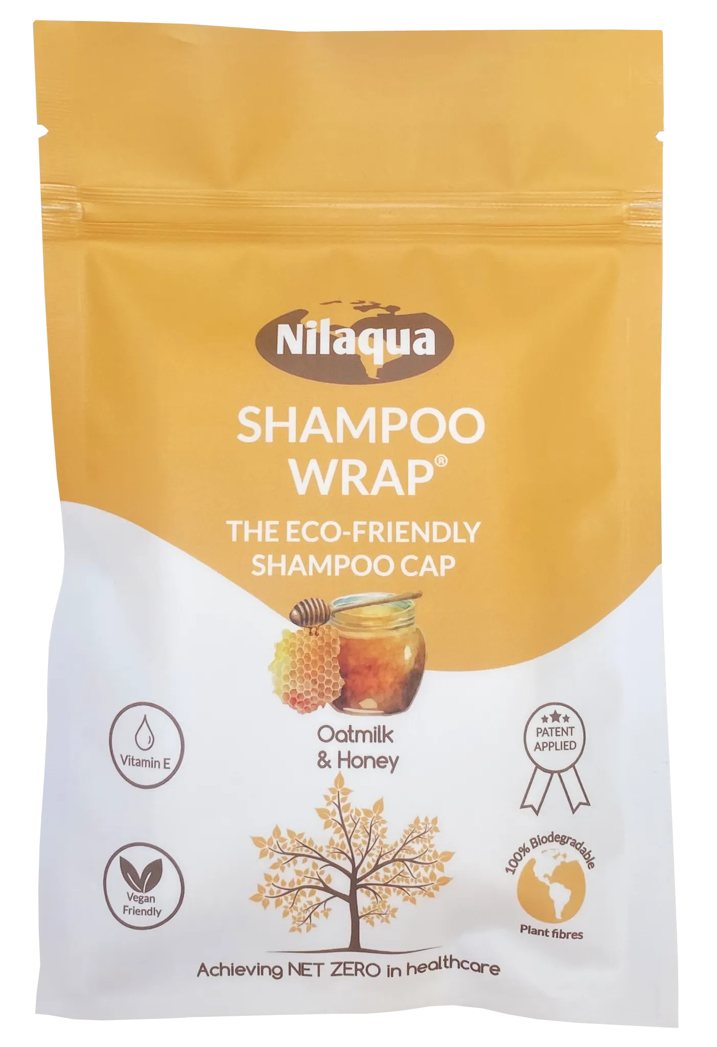 Nilaqua Shampoo Wrap Oatmilk and Honey