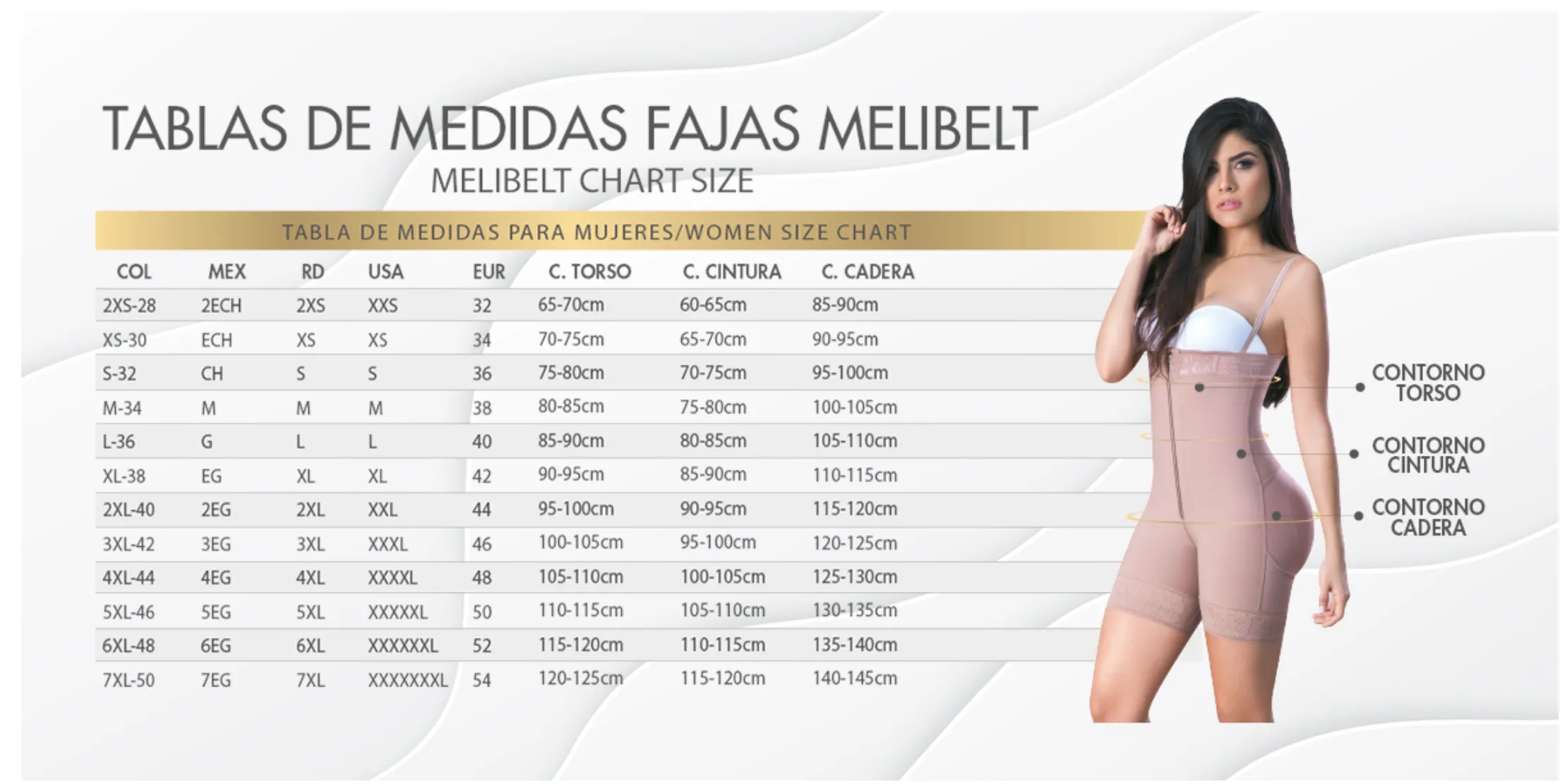 ON SALE 5022 MELIBELT Body Shaper, short high waist,  strapless, buttock lifter.