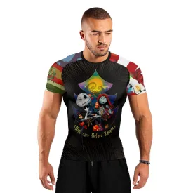 Oogie Boogie Christmas Short Sleeve Rash Guard