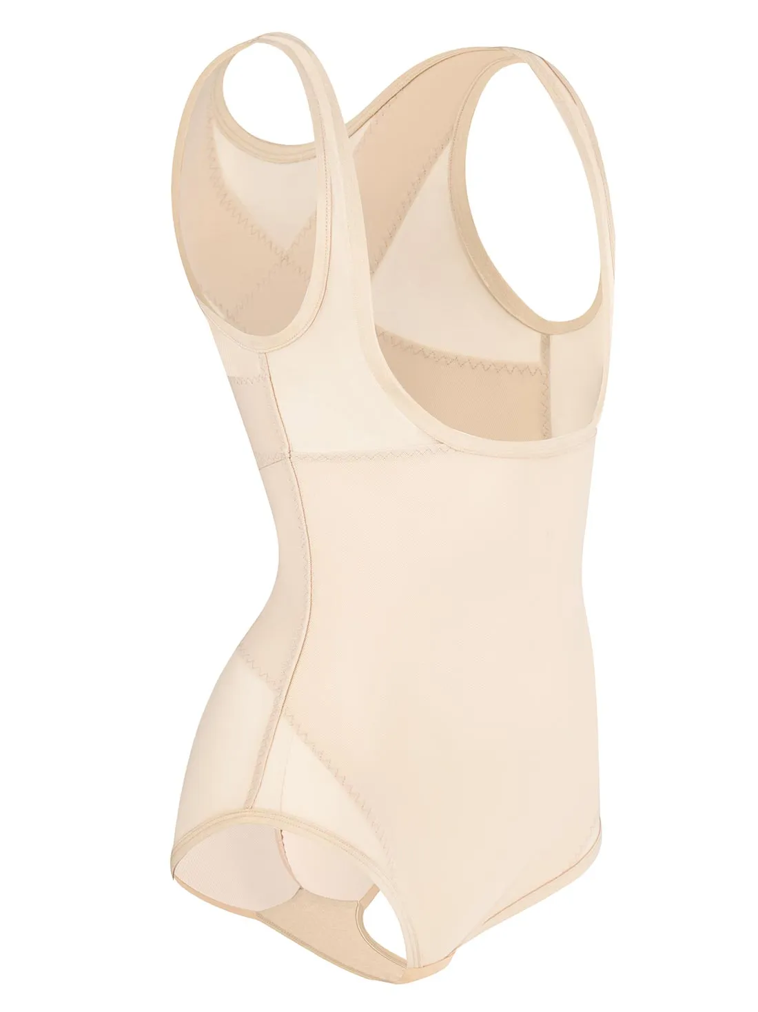 Open Bust Control Bodysuit 7193