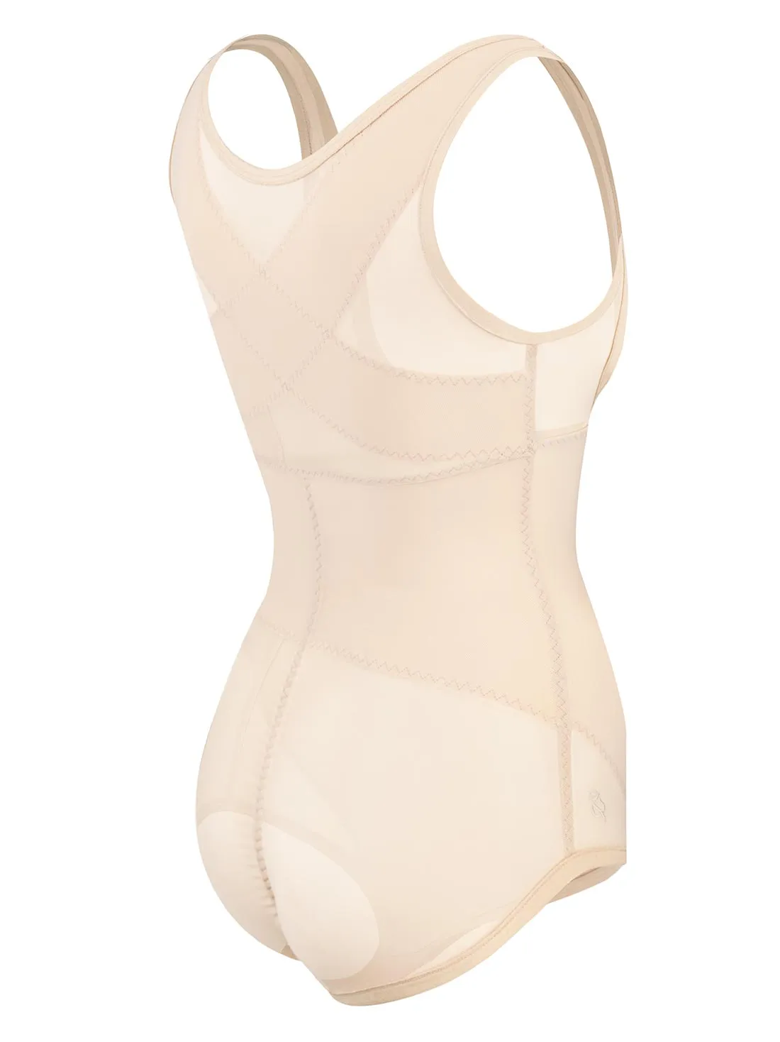 Open Bust Control Bodysuit 7193