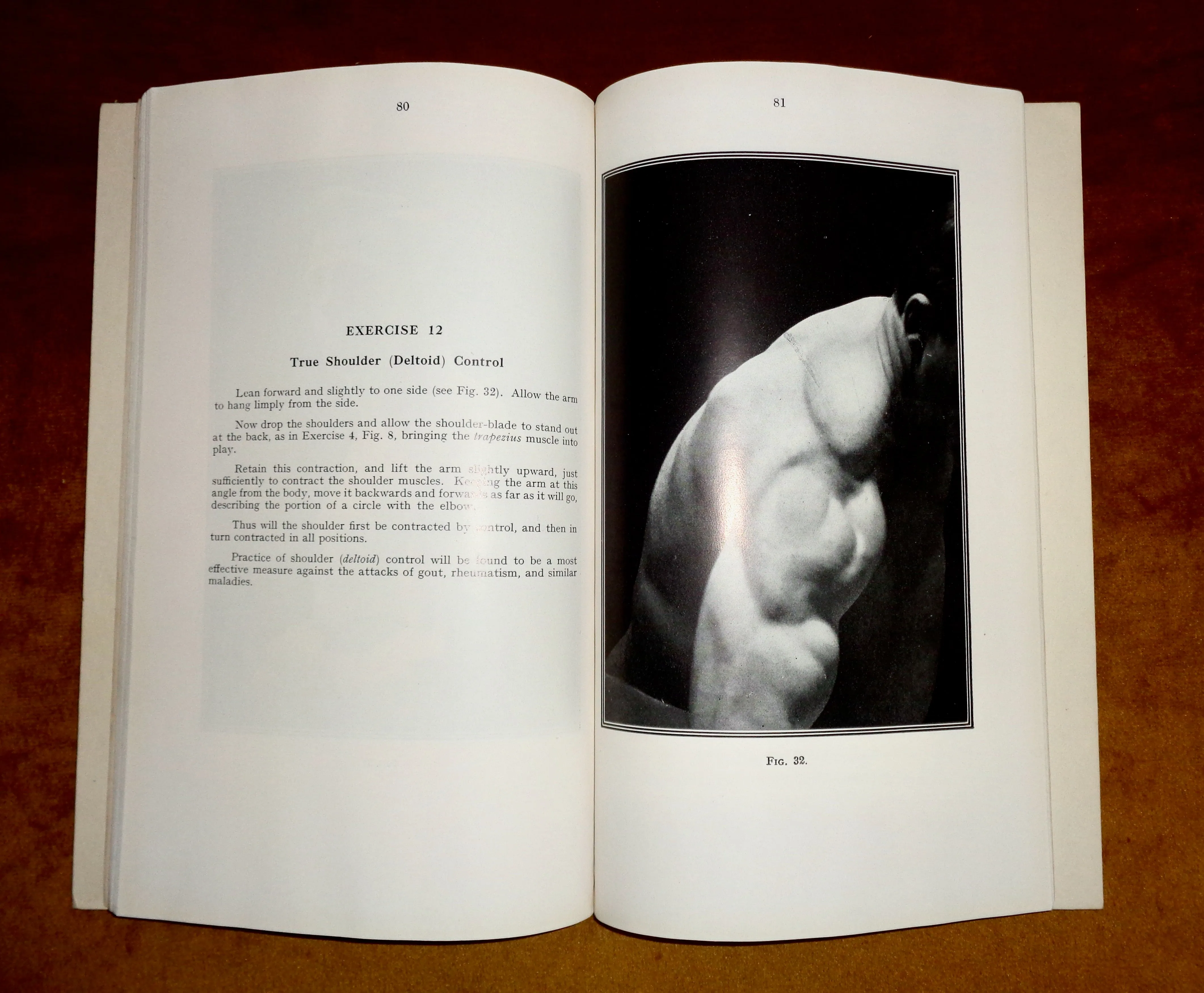 Original 1940s Book Muscle Control By Maxick