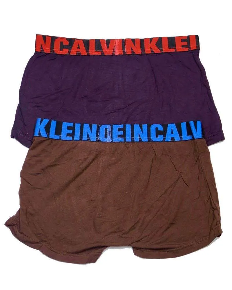Pack Of 2 Men CK Cotton Boxer - Branded Boxer For Men - DEAL - Calvin Klein