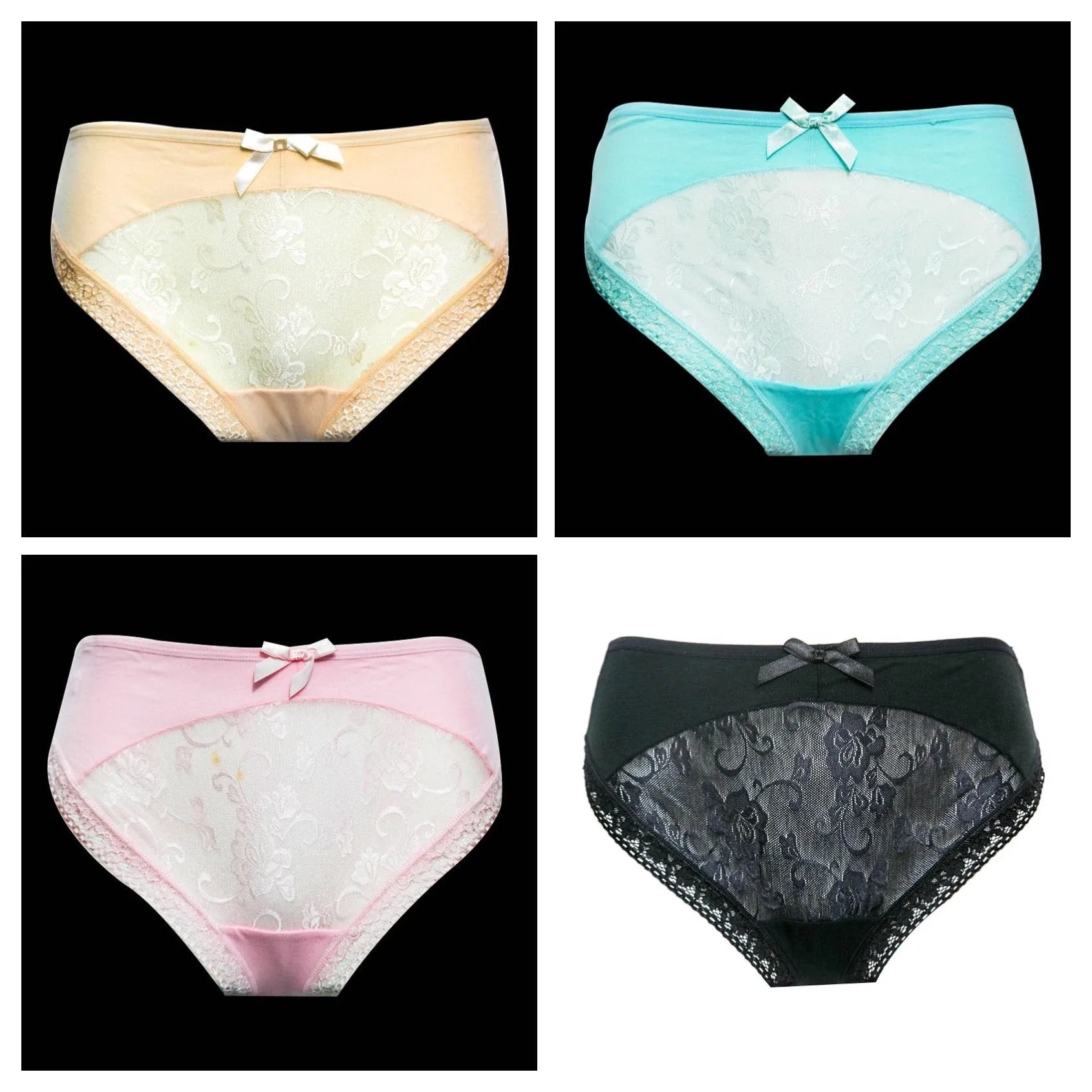 Pack Of 2 Multicolour  Panties - For Ladies - 6023