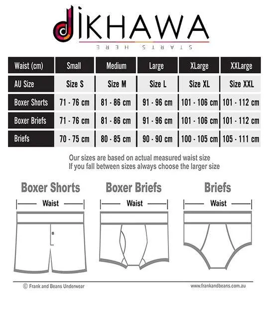 Pack of 3 - Branded Pure Cotton Men's Boxers - MASCOT