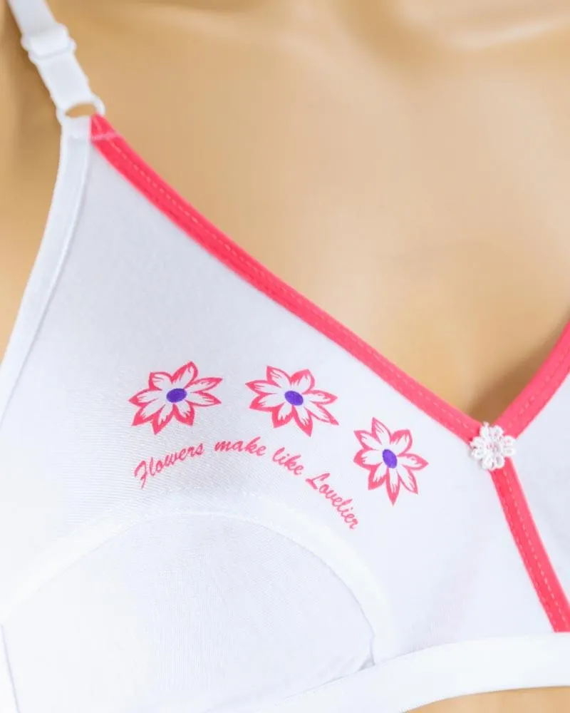 Pack of 3 Madam Bra - Tatto - Non Padded Bra - Non Wired Bra