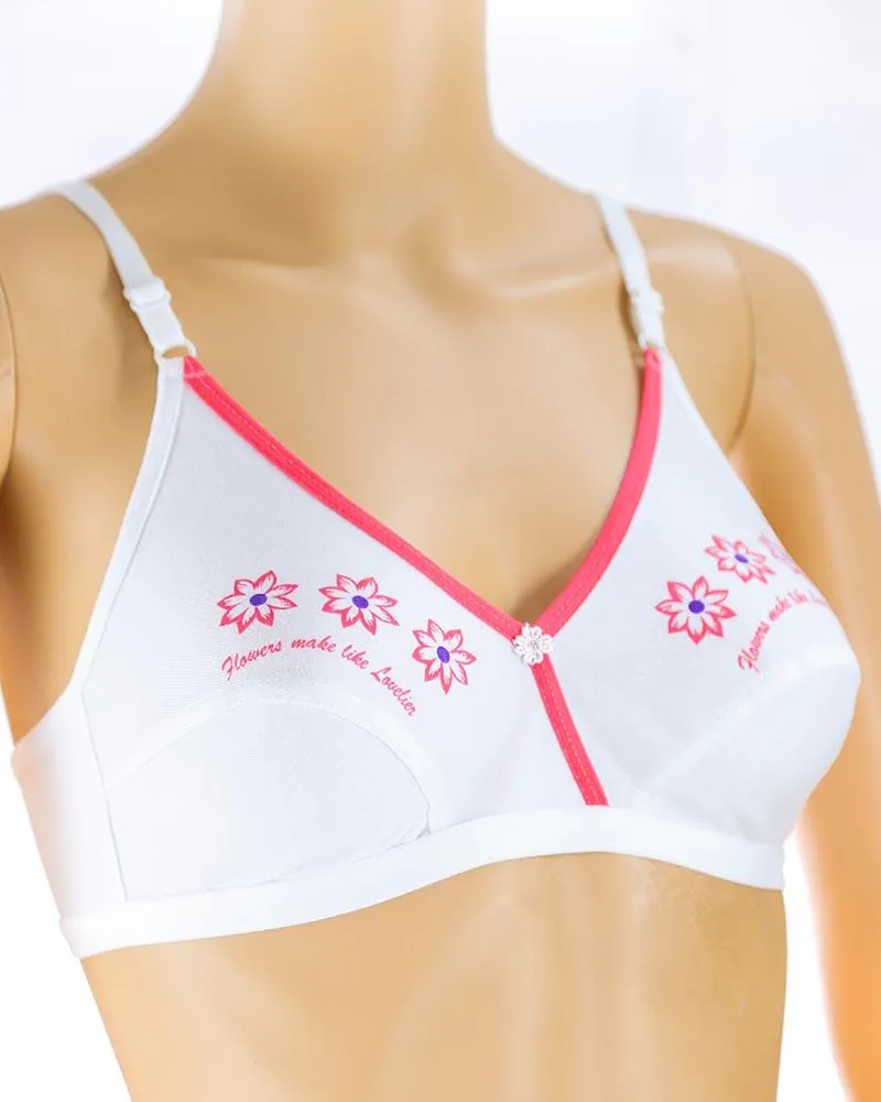 Pack of 3 Madam Bra - Tatto - Non Padded Bra - Non Wired Bra