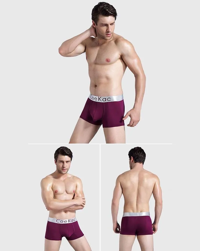 Pack of 4 - Ck Mens Boxers - Colourful - Breathable Mens Boxers