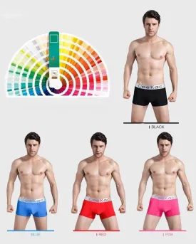 Pack of 4 - Ck Mens Boxers - Colourful - Breathable Mens Boxers