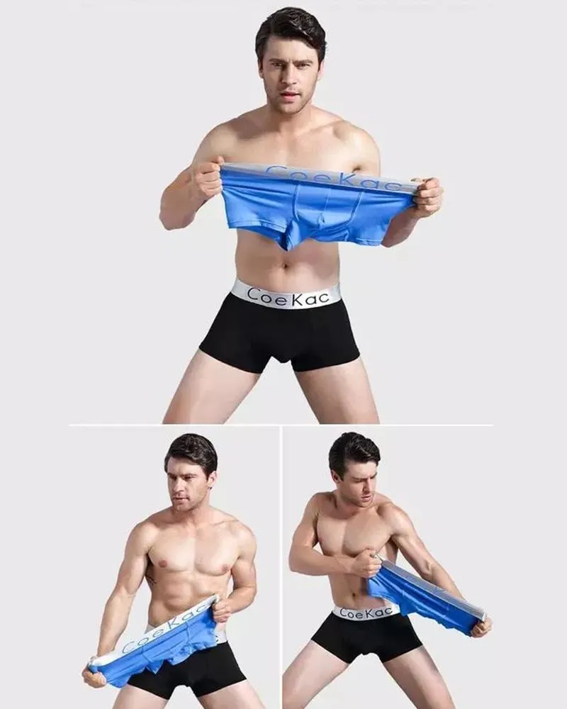 Pack of 4 - Ck Mens Boxers - Colourful - Breathable Mens Boxers
