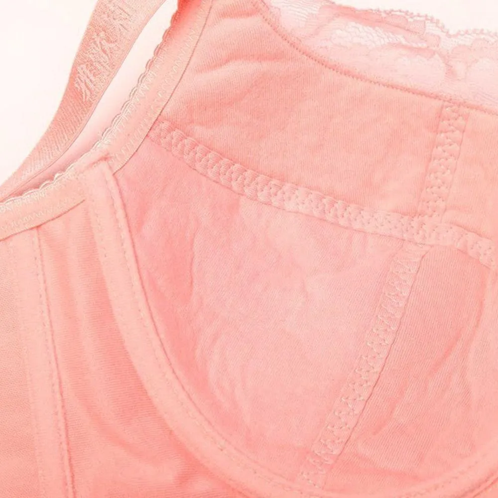 Peach Underwired Double Padded Bra