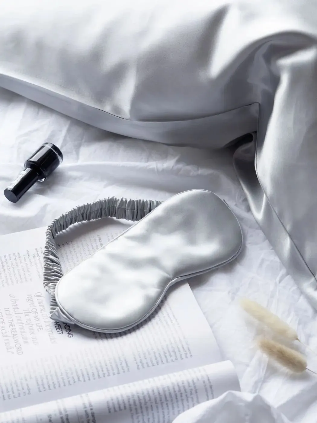 Pearl White Silk Sleep Set