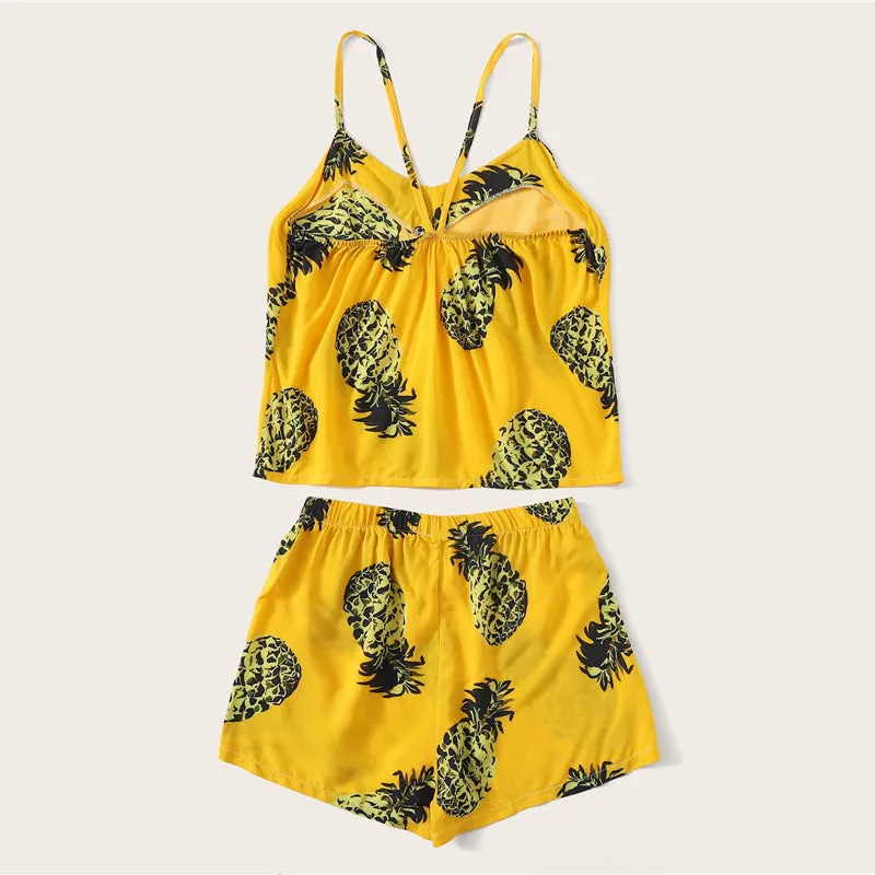 Pineapple Nightwear Set