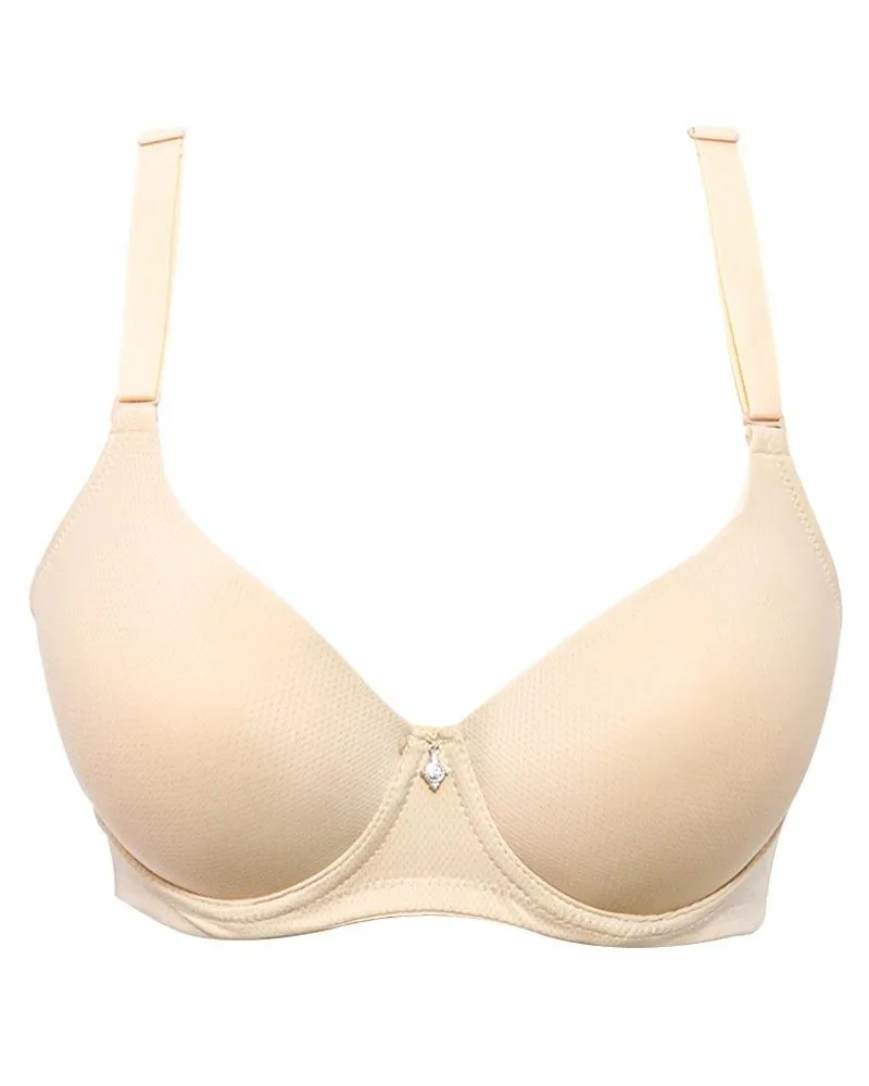 Plus Size Best Bra's SH2135 Skin - Single Padded , Wired Bra - By Sister Hood